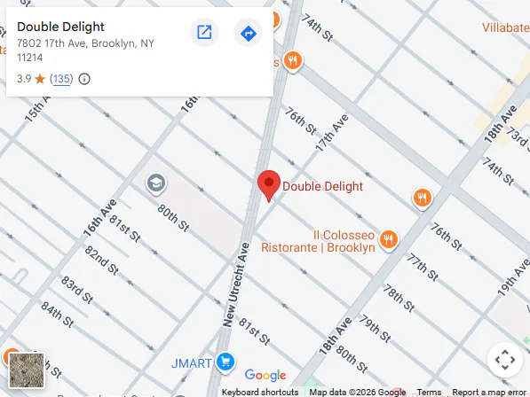 Locaition,7802 17th Ave, Brooklyn, NY 11214